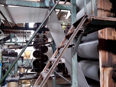 融创与广霖纺织合作烘筒烘燥机专用蒸汽流量计