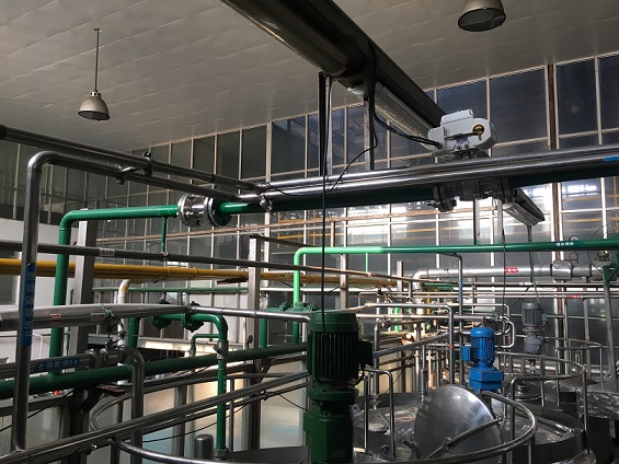 融创高精度配料定量控制系统运用到泰山食品厂获好评