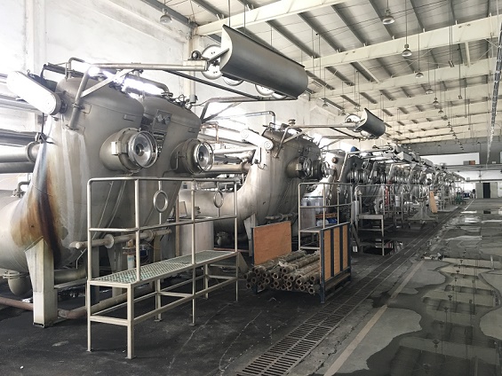融创蒸汽流量计和电磁流量计再度运用到大型服装面料厂，帮助核算成本