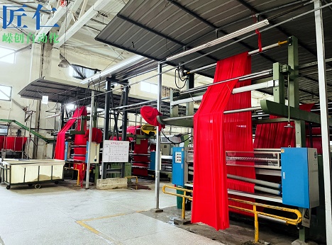 嵘创与台资纺织印染厂合作4套带TS证书的导热油热量表，并承包安装